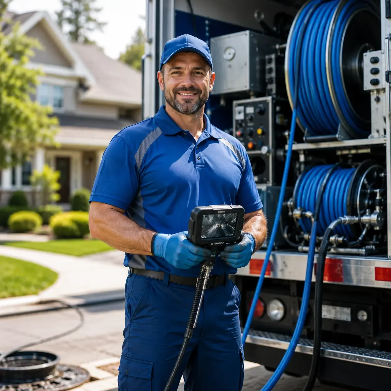 Local outdoor drain cleaning specialists in Montegut, LA